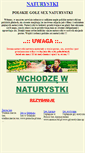 Mobile Screenshot of naturystki.sunie.pl